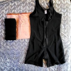 SHAPE LLX EXTRA FIRM FULL BODY SHAPEWEAR XXL BLACK